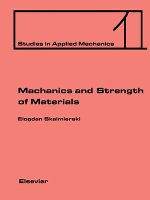 cover image of Mechanics and Strength of Materials